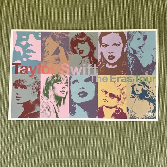 Taylor Swift The Eras Tour VIP Poster Set of 4 - Picture 6 of 6